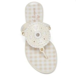 Gingham Georgica Jelly Sandal by Jack Rogers